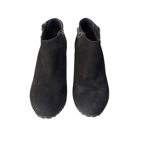 Aquatalia Suede & Leathe Ankle Booties Size 5.5 - Picture 2 of 14